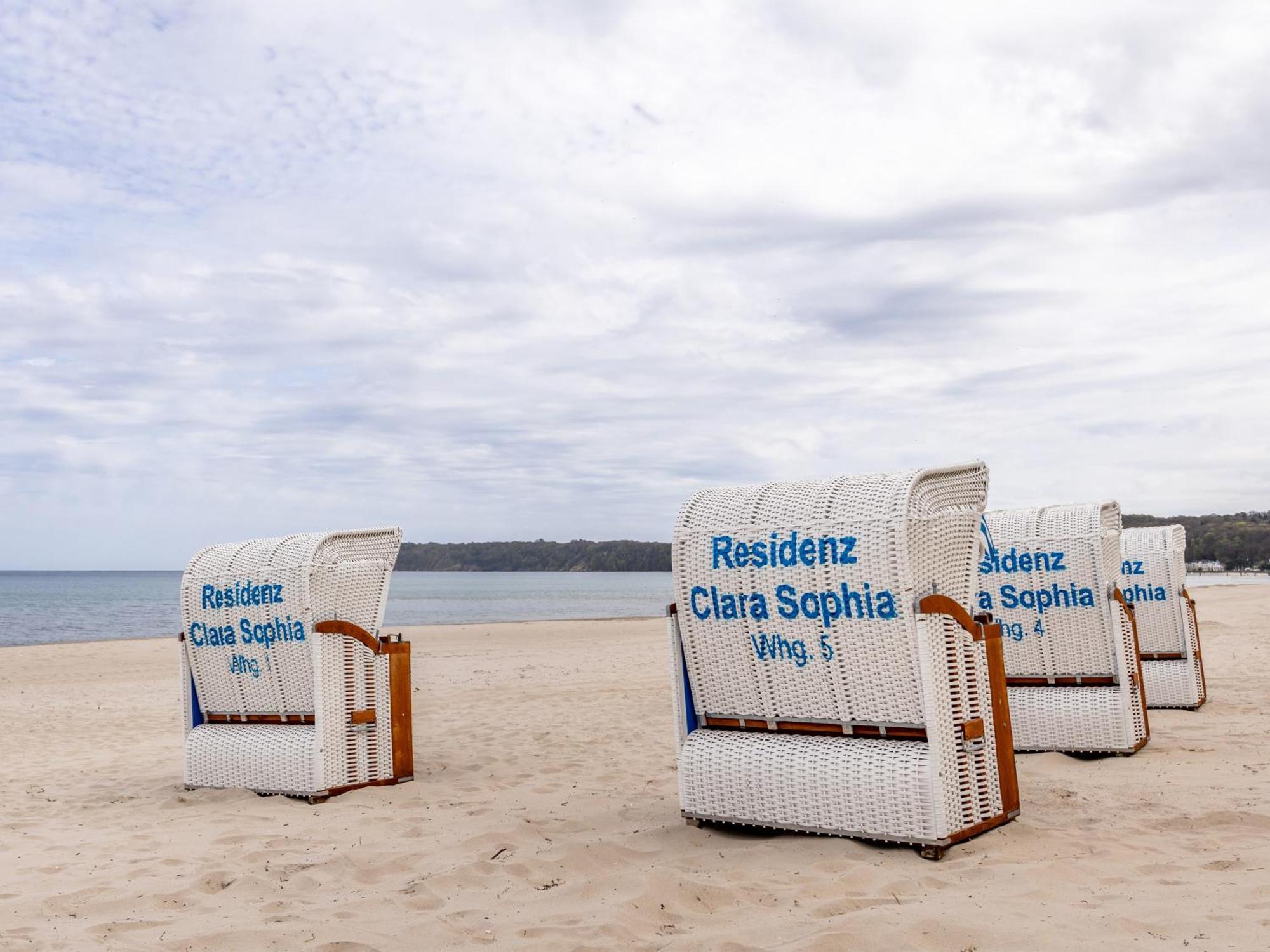 Ferienwohnung Strandlaeufer In Der Residenz Clara Sophia Binz Eksteriør billede
